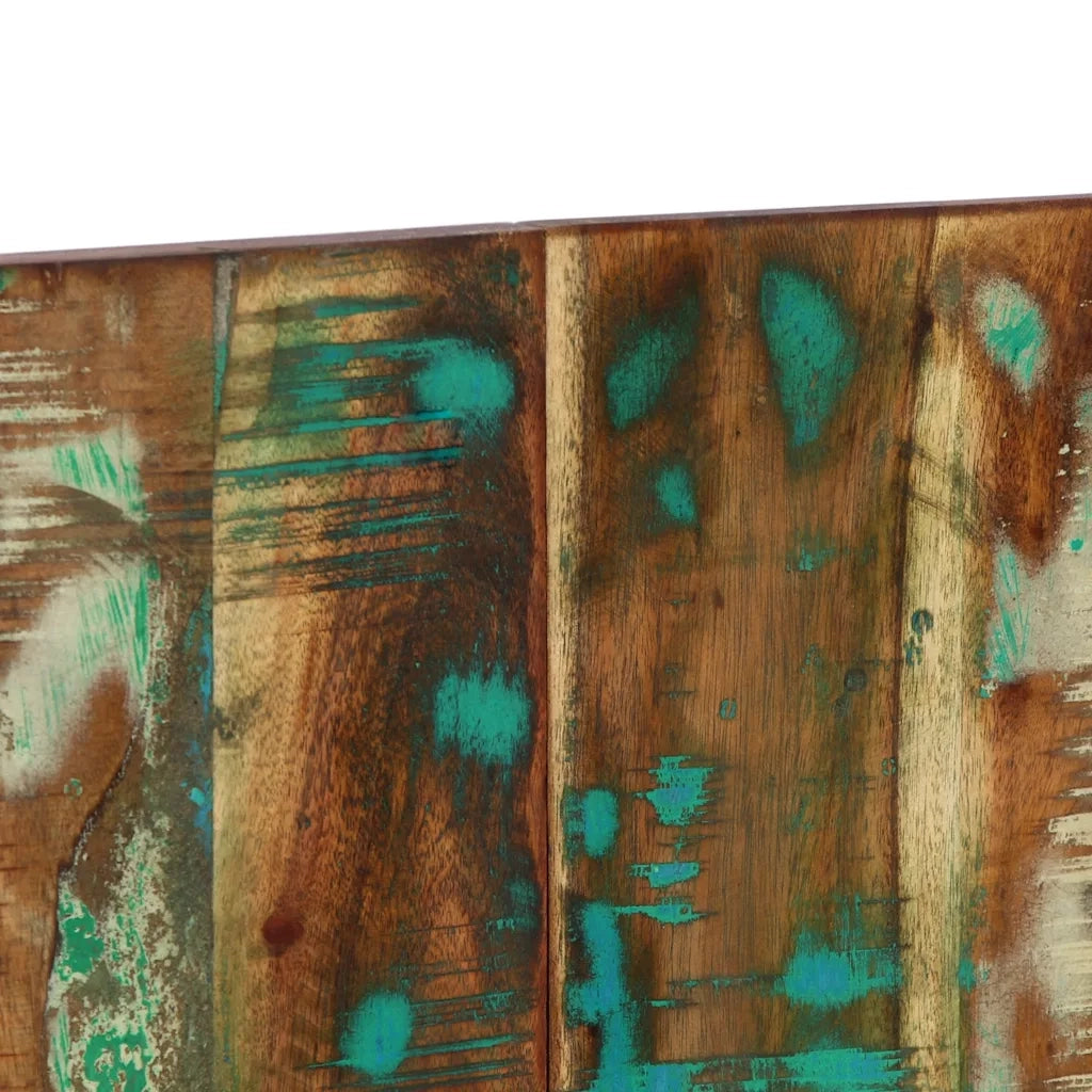 Testiera Multicolore 120 cm in Legno Massello Recupero 4017492