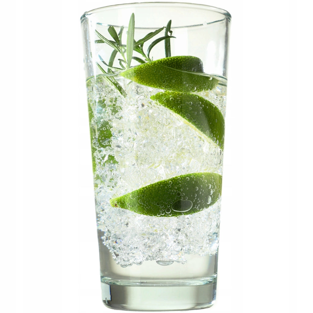 Bicchiere da cocktail KADAX da 340 ml per whisky, succhi di frutta e acqua, alto e spesso.