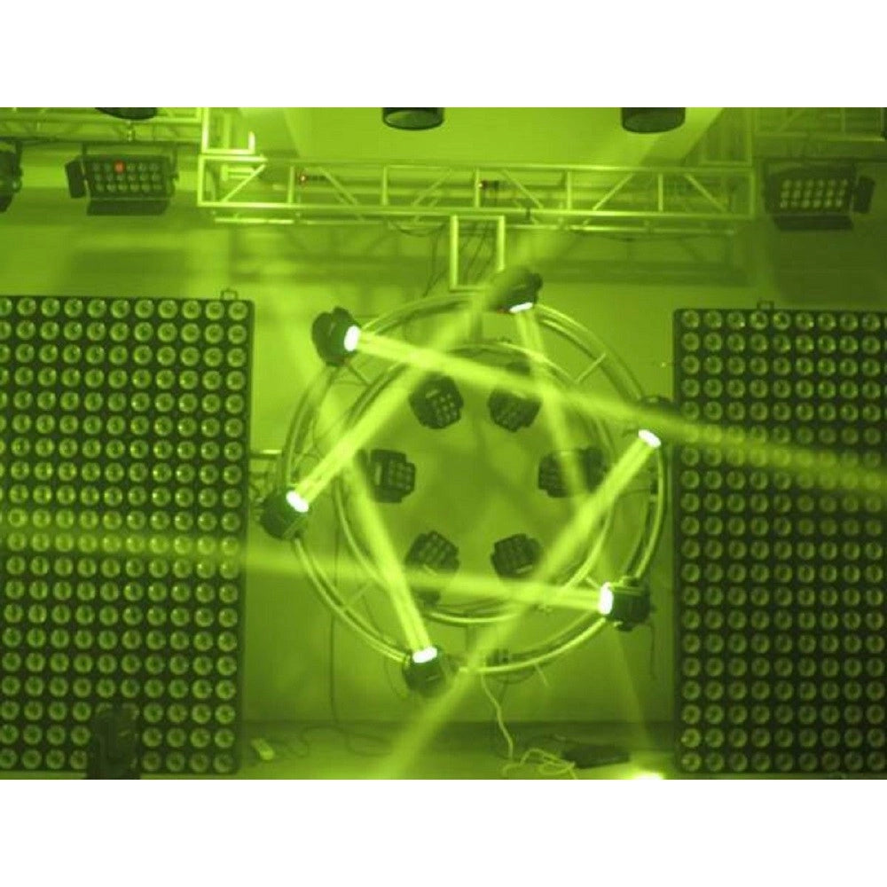 Trade Shop - Sharpy Super Beam Led 4x25 100w Come 5r 2r Effetti Multi Fascio Ac Powercon -