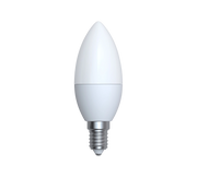 Lampadina Led Oliva E14 4W Blister 3 Pz Candela GD Trio