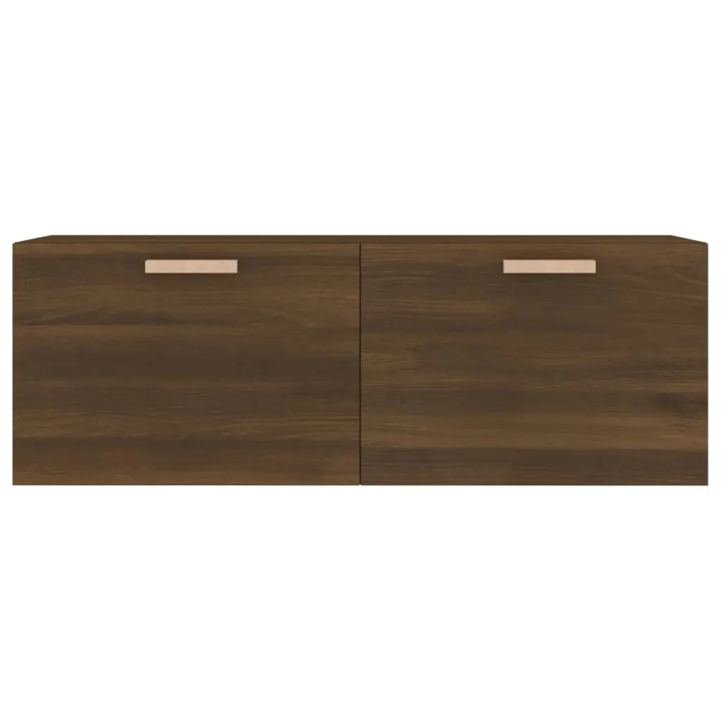 Mobile Pensile Rovere Marrone 100x36,5x35 cm Legno Multistrato cod mxl 32928