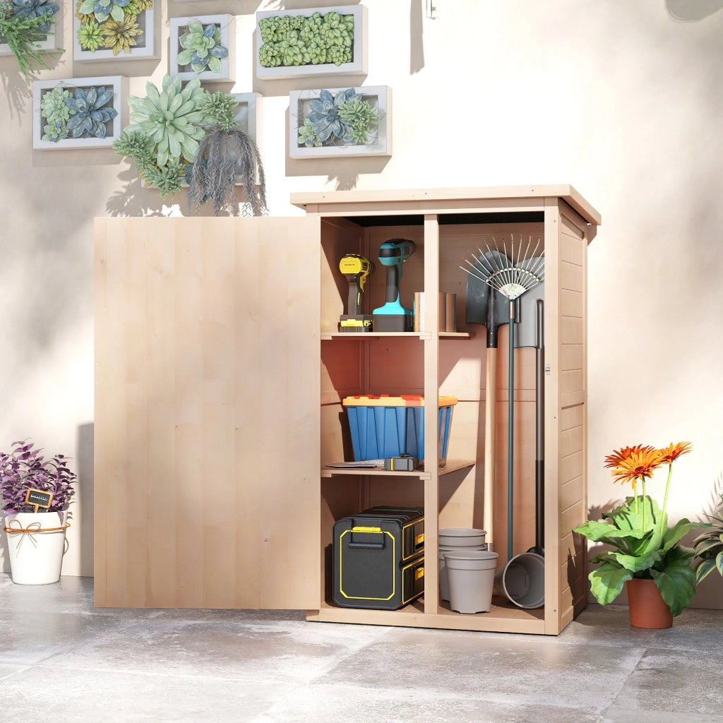 Casetta da Giardino in Legno ¨C zephmum ¨C Abete 75x56x115 cm