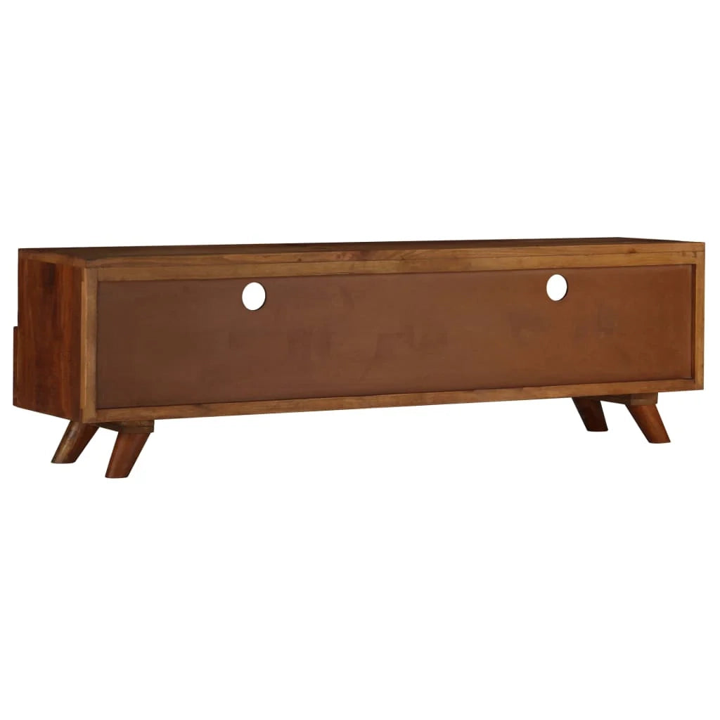 Mobile TV/credenza design pratico legno massello di recupero 140 cm 2502158