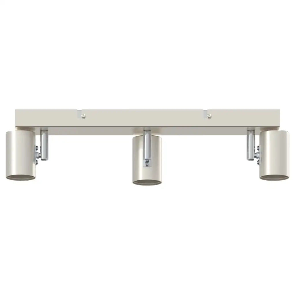 Faretto da soffitto Nichel 38 x 6,5 x 11,5 cm Metallo 4108184
