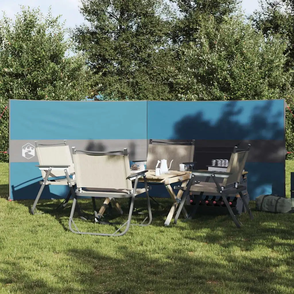 Frangivento da Campeggio Blu 344x120 cm Impermeabile CFW2122687