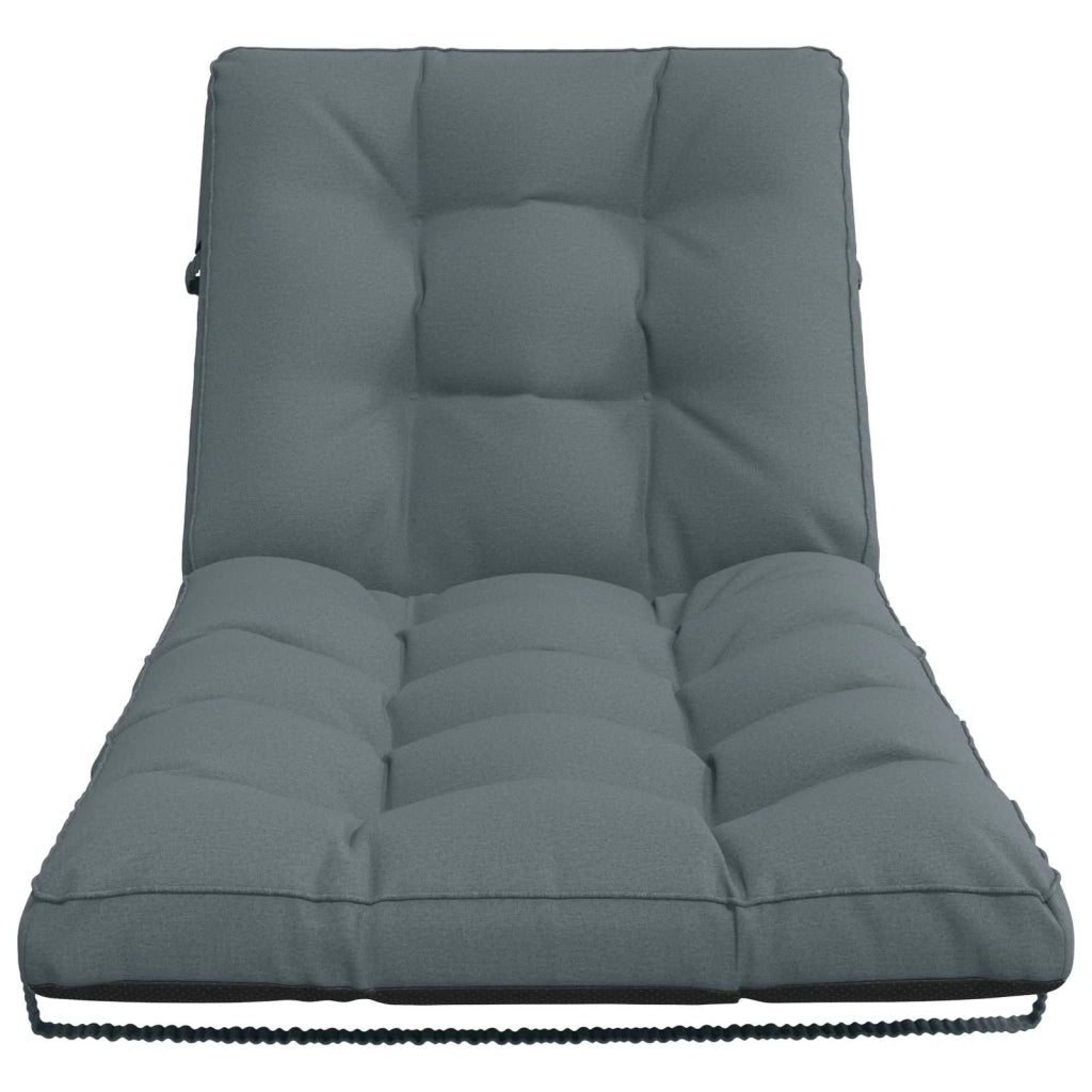 Cuscino per Lettino VIANEN 100% Poliestere Blu 200 x 70 x 8 cm 953859
