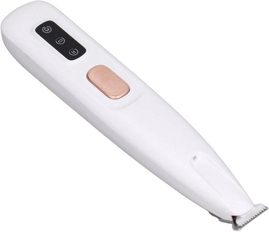 Trimmer per pata di cane con luce LED e Silenzioso Trimmer per cane a batteria ricaricabile