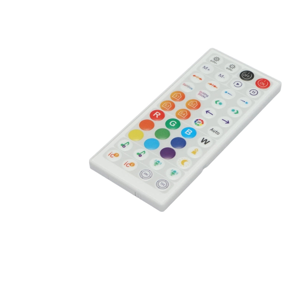 Striscia LED 3m RGBIC smart, 24V DC, bluetooth, telecomando, applicazione SurpLife IP65