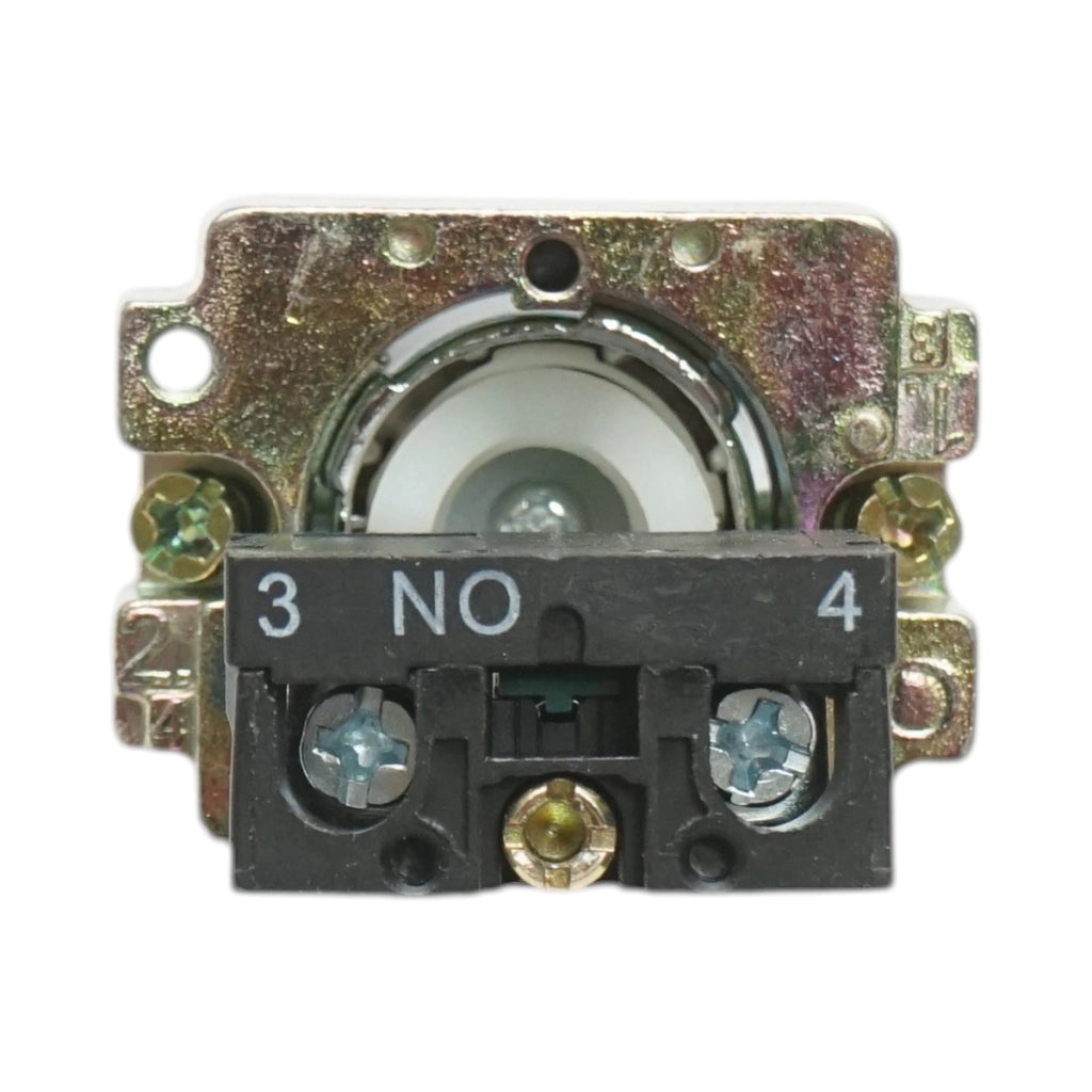 Selettore a 2 posizioni con ritorno, nero, 1NO, 400V/10A, LAY5-BD41 Breckner Germany