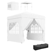 Carpa Plegable Pop-up ¨C zephmum ¨C 2.5x2.5 m Bianco