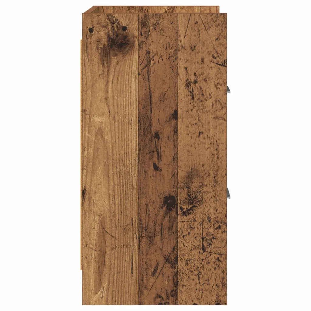 Comodini 2 pcs Legno antico 40 x 30 x 60 cm 8010976