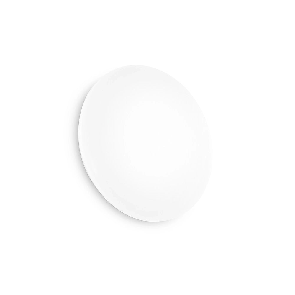 Plafoniera Moderna Clara Metallo Bianco Led 16W 4000K Luce Naturale