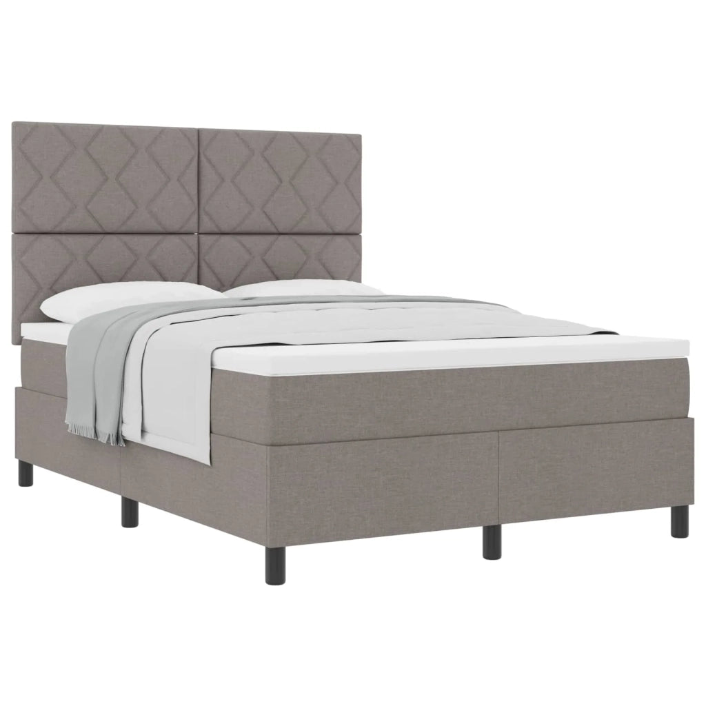 Letto a molle con materasso Talpa 140 x 190 cm Tessuto 3339466