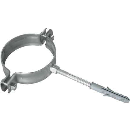 COLLARE INOX PER CANNE FUMARIE Ø 100 mm - 2 pezzi