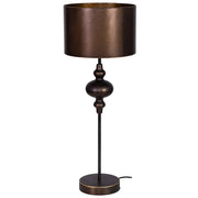 Lampada da tavolo in metallo 30x30x80h cm