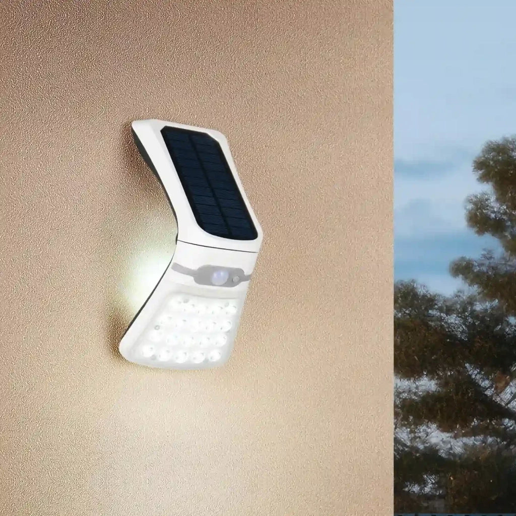 LÚZETE - APPLIQUE ESTERNO SOLARE 3,5W 4000K CON SENSORI INCLINABILE IP44 TRELLIS