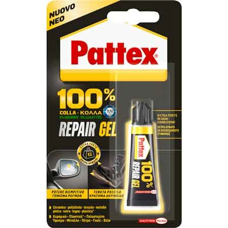 COLLA 'PATTEX 100% REPAIR GEL' 8 gr - PATTEX