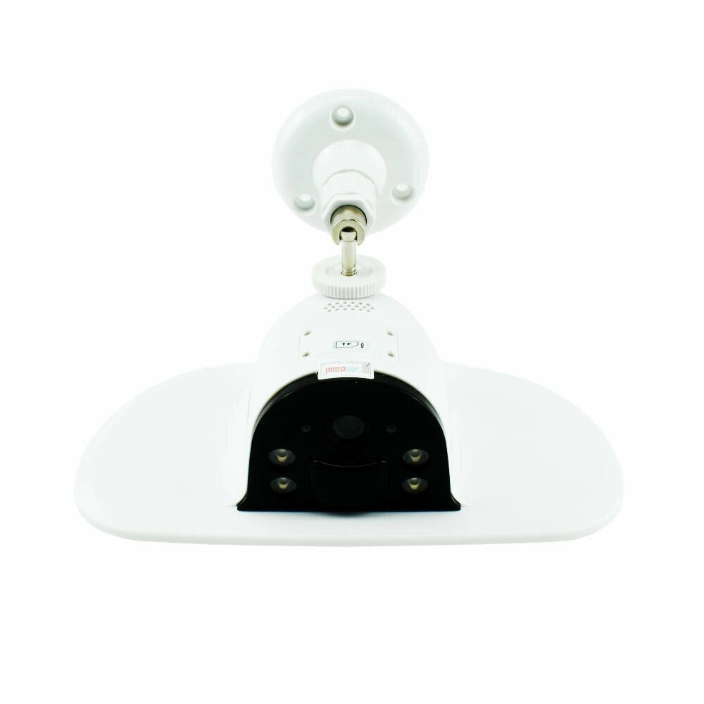 Trade Shop - Telecamera Di Sorveglianza Ip Wireless Per Esterni Ad Energia Solare Wifi Q-s705 -