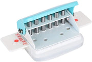 Foglio perforatore compacto a 6 fori - A4/A5/B5 - Flessibile - Cassetta per rifiuti di carta - Creativo per DIY