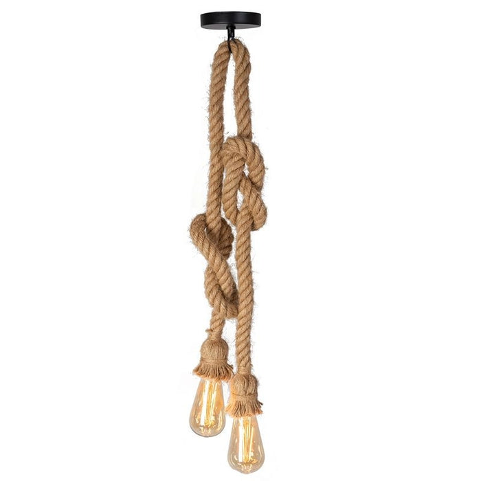Lampada Da Soffitto Corda APP419-2CP
