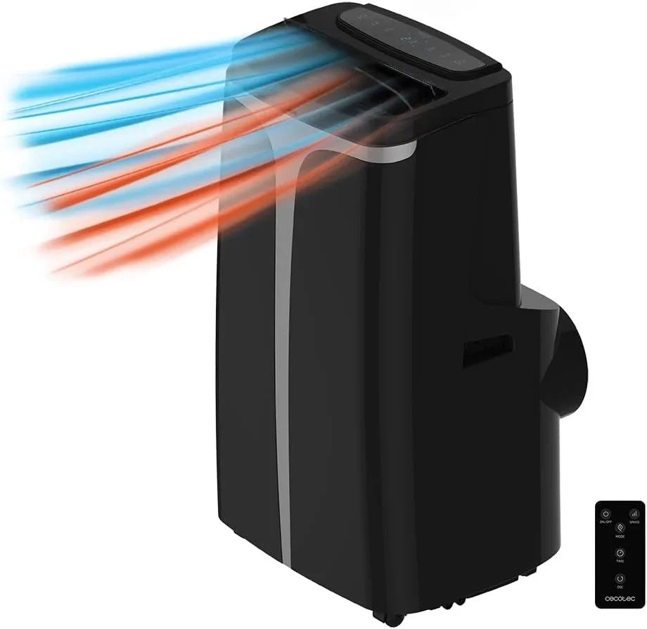 CECOTEC Condizionatore freddo-caldo ForceClima 12250 SmartHeating Portatile e potente 4 in 1 Ultrasilenzioso. 12000 BTU 400 m³/h
