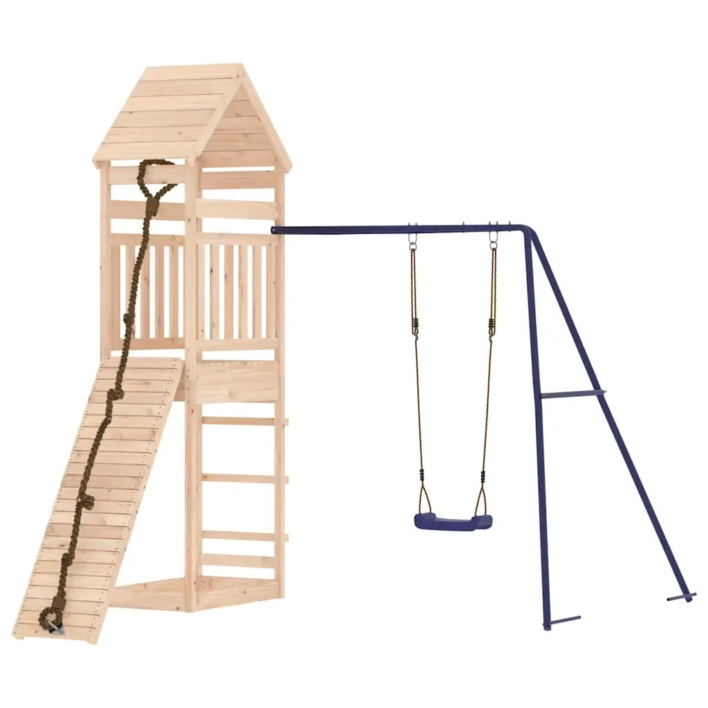 Set da Gioco da Esterno in Legno Massello di Pinocod mxl 78495