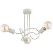 Plafoniera industriale grigia Wingo Alfa 3xE27 15W