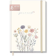 Agenda A5 con stile e design - 156 pagine - Pagine stropicciate - Duraturo - Con elastico - Stile moderno - Bullet Journal