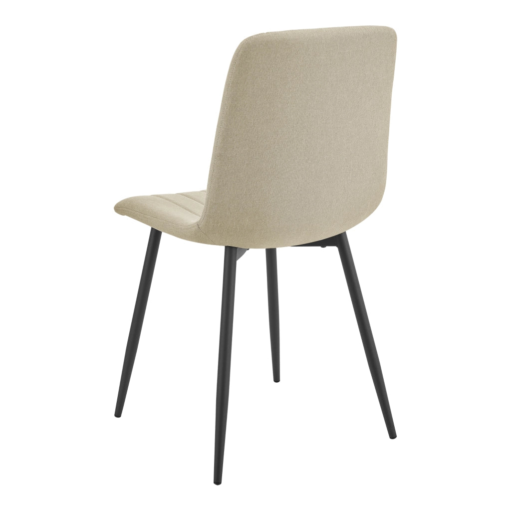 Set di 2 Sedie Elsern da Sala Pranzo - Beige [en.casa]
