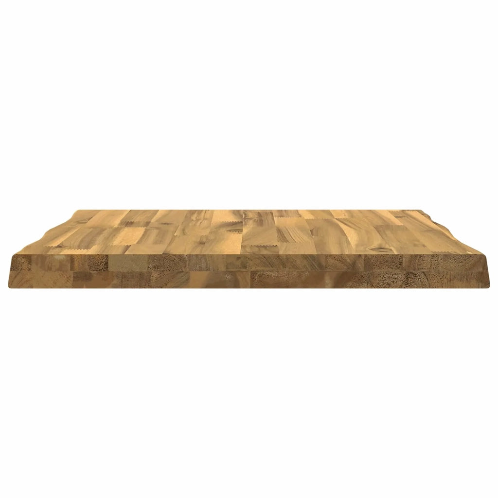 Piano del Tavolo Rettangolare 50 x 50 x 3,5 cm Quadrato Bianco 938589