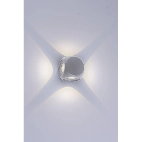 APPLIQUE A LED 'RORY' 4x1W 263Lm 4000K - Colore Bianco