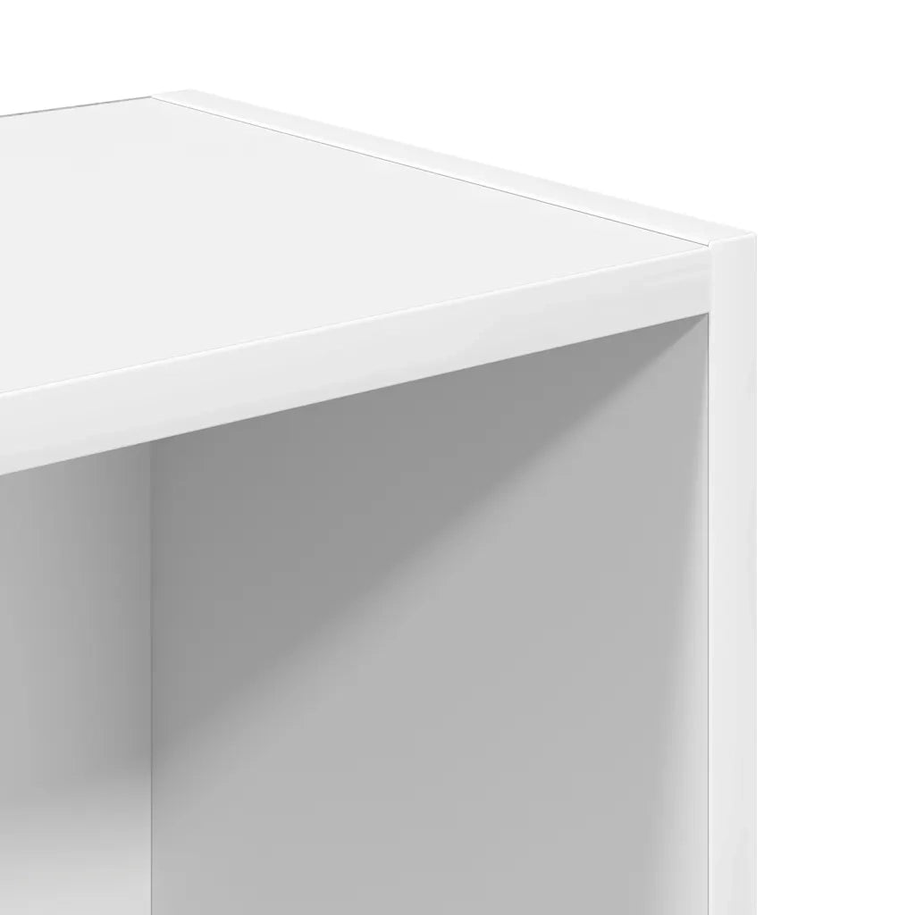 Libreria Bianca 31x24x102 cm in Legno Multistrato