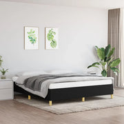 Giroletto senza Materasso Nero 180x200 cm in Tessuto 347183