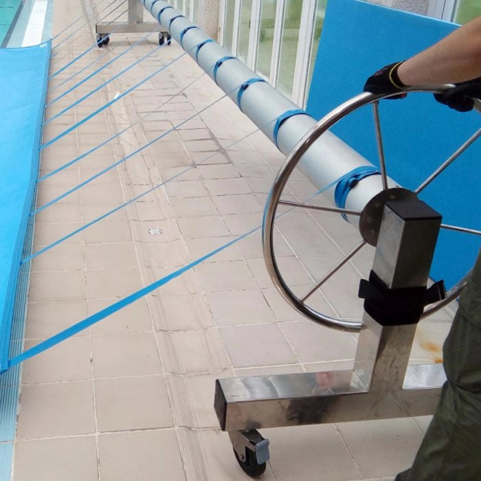 Rullo Avvolgitore Forte Per Piscine Fino A 10 M Di Larghezza