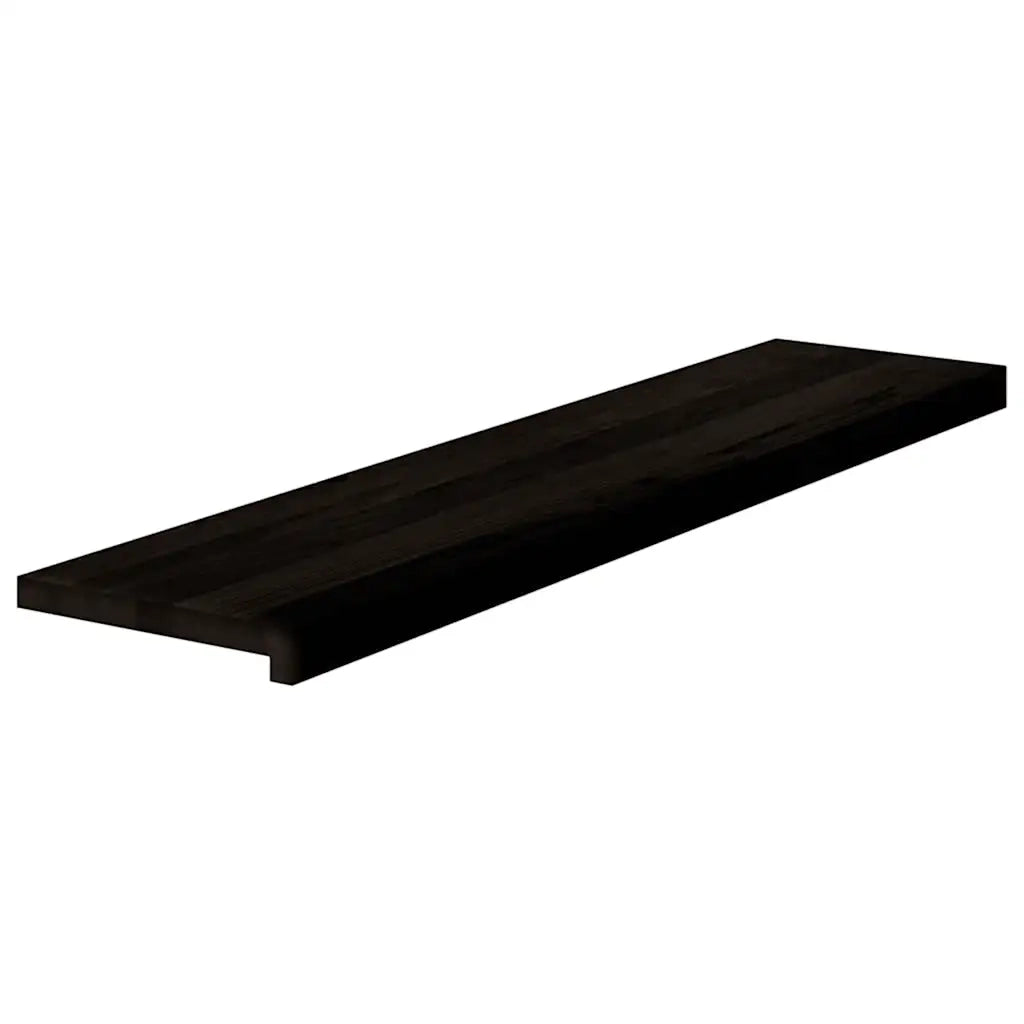 Gradini 2 pz Marrone Scuro 110x30x2 cm Legno Massello Rovere