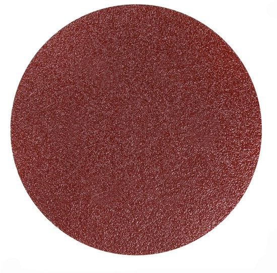 Set di carta abrasiva 25 pezzi - Dischi abrasivi 150 mm - Lame a nastro adesivo - Grana P60 - Per legno/metallo - Qualità professionale