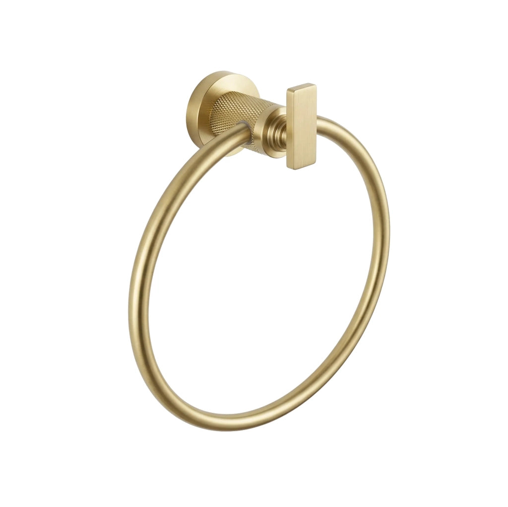 Portasciugamano Da Bagno Ring 81307 Rivo Brush Gold