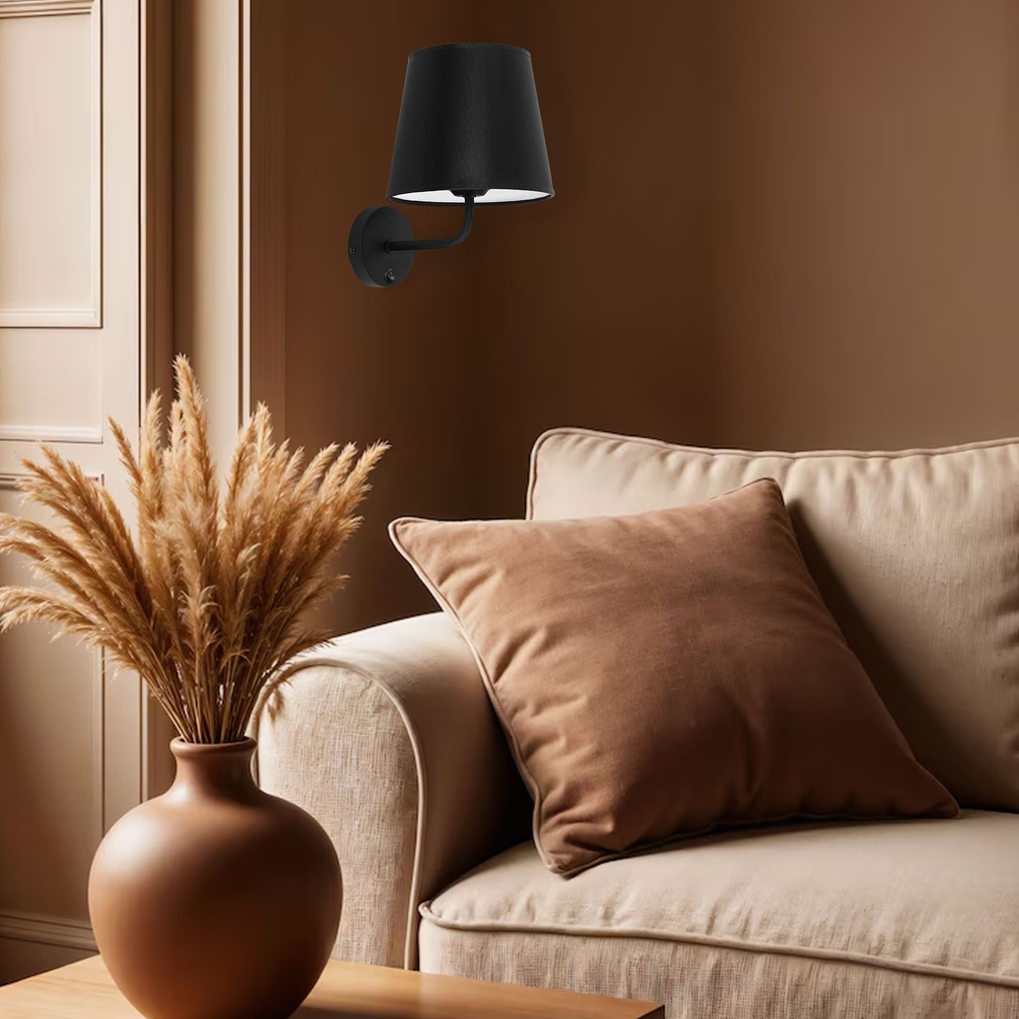 Lampada Da Parete APP1612-1W Black