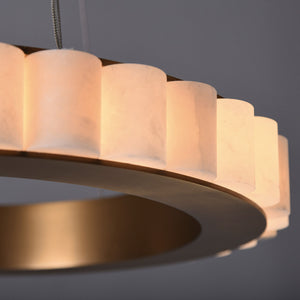 Lampada Da Soffitto App1801-cp 50 Cm Brush Gold