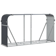 Portalegna 180 x 45 x 100 cm acciaio zincato antracite 02_0043763