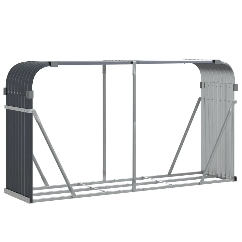 Portalegna 180 x 45 x 100 cm acciaio zincato antracite 02_0043763