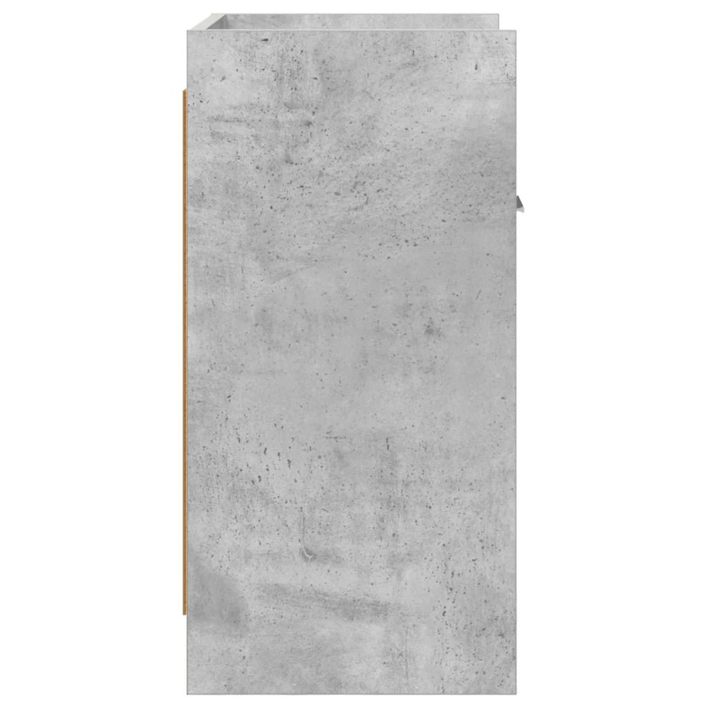 Comodini 2 pcs Grigio Cemento 40 x 30 x 60 cm 8010986