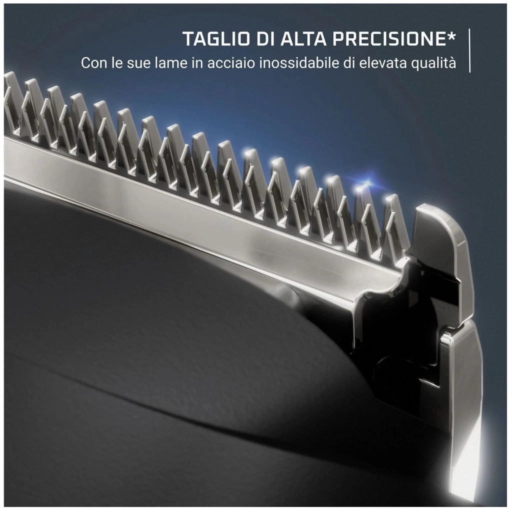Rowenta Regolabarba  Ricaricabile Stylis TN2804 Black/Silver