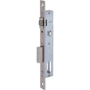 SERRATURA MONTANTE INFILARE 110 WELKA  B.Q ZINC F.MM 16 F.OVALE RULLO E.MM 15 M1