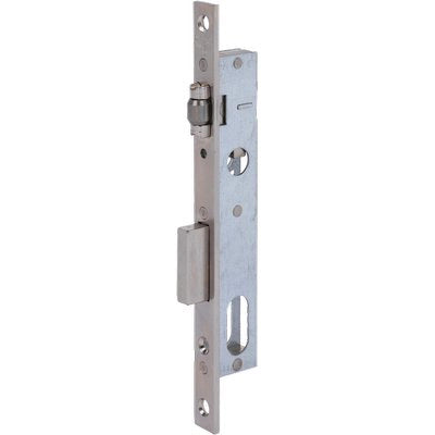 SERRATURA MONTANTE INFILARE 110 WELKA  B.Q ZINC F.MM 16 F.OVALE RULLO E.MM 15 M1