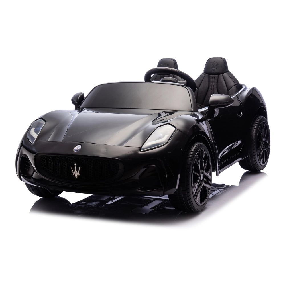 Auto Elettrica Per Bambini Maserati Folgore 12V-Nero
