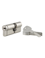 Cilindro Transit 2 30 x 40 mm, nichelato, anti-perforazione, anti-scasso, 5 chiavi – THIRARD