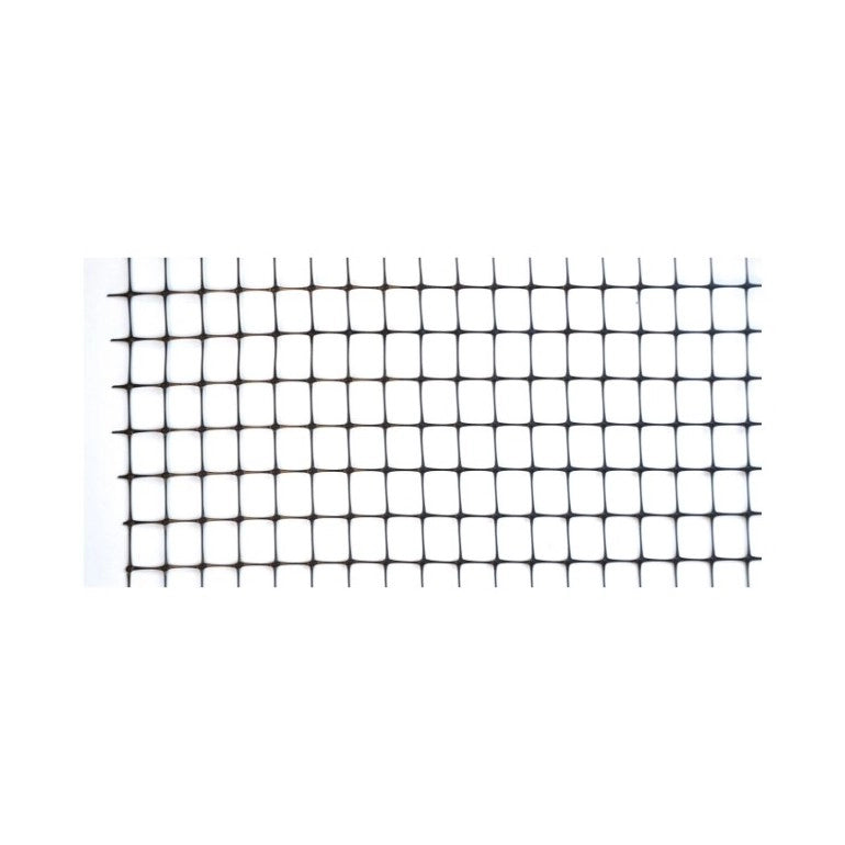 Rete Avicola, colore NERO, maglia 16x16 mm, 1x10 metri