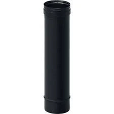 Tubo dritto inox nero ml.1,00 d. 80 b09gy7s57s