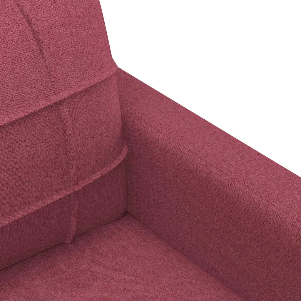 Divano Sedia-Poltrona Rosso Vino 60 cm in Tessuto 240124